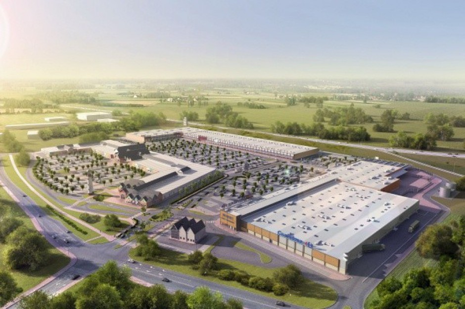 Rusza pierwszy w Polsce kompleks łączący centrum wyprzedażowe z parkiem handlowym