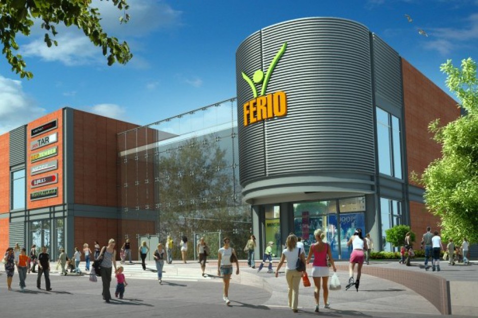 Budowa centrum handlowego Ferio w Szczecinie została wstrzymana