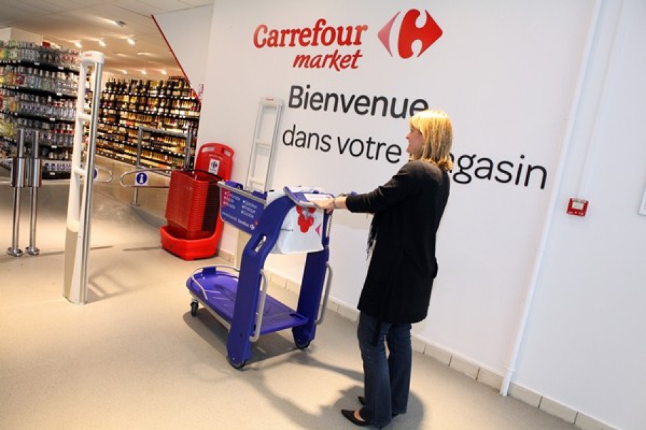 Sieć Carrefour zanotowała spadek sprzedaży w Polsce