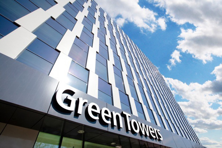 Colliers będzie zarządzał kompleksem Green Towers