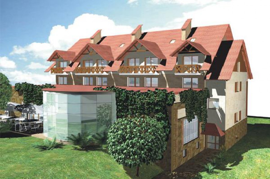 Rozbudowa Hotelu Białowieskiego na ukończeniu
