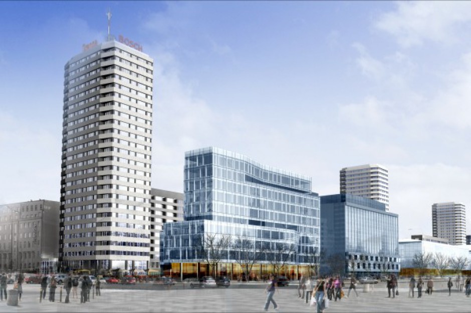 Pierwszy biurowiec zintegrowany z metrem