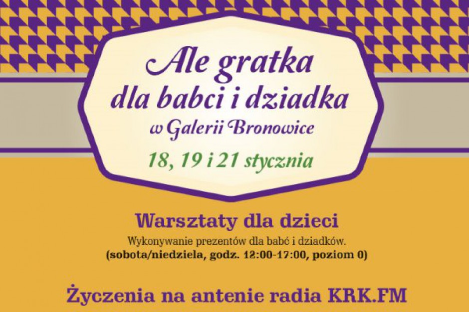 Dzień Babci i Dziadka w Galerii Bronowice
