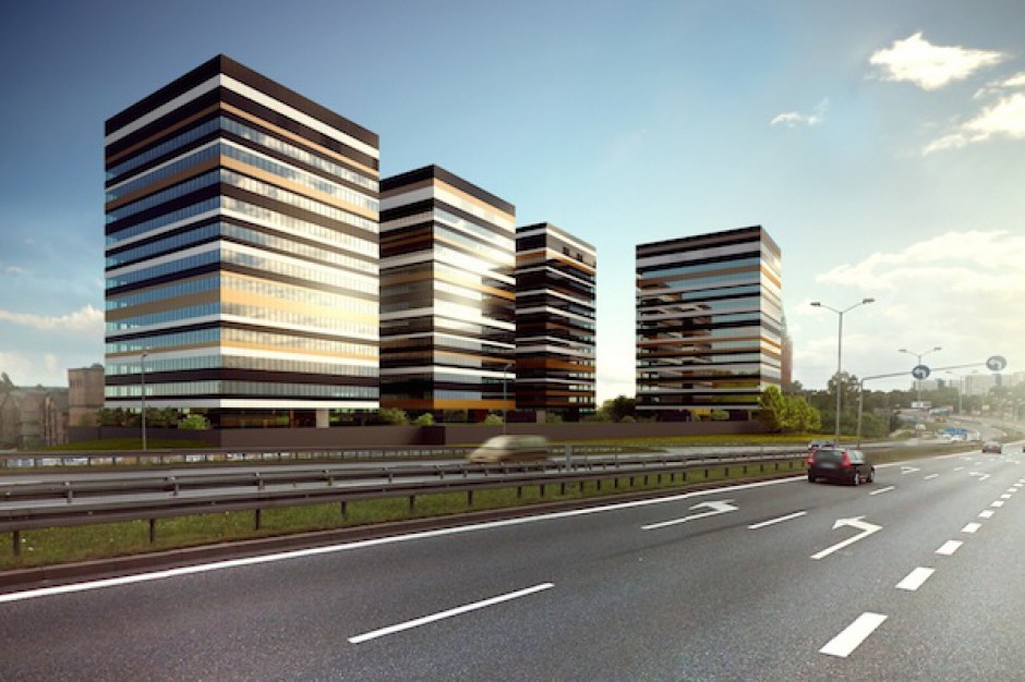 Drugi budynek Silesia Business Park w budowie