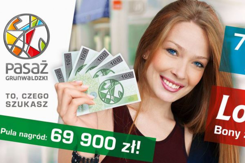 Pasaż Grunwaldzki kusi klientów wygranymi w loterii zakupowej