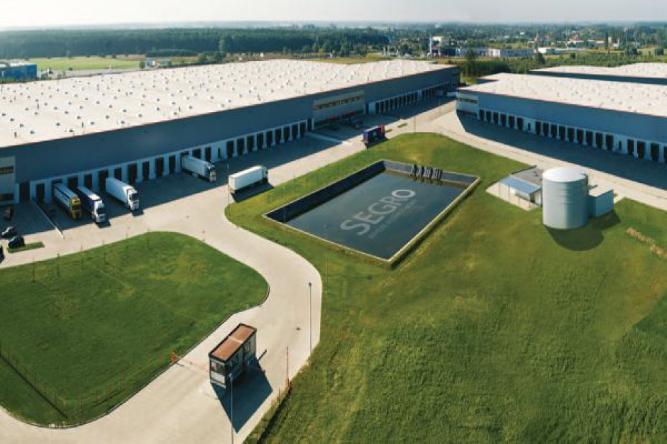 Powstaje BTS na terenie Segro Logistics Park Warsaw, Nadarzyn