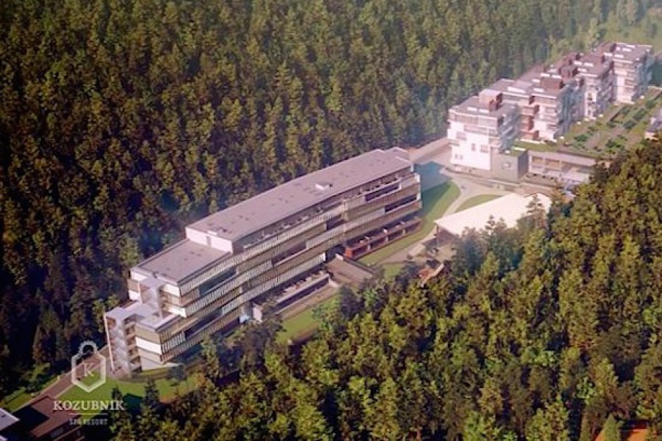 Wizualizacja kompleksu hotelowego w Kozubniku, fot. materiały inwestora Potężna inwestycja hotelowa w Kozubniku na ostatniej prostej
