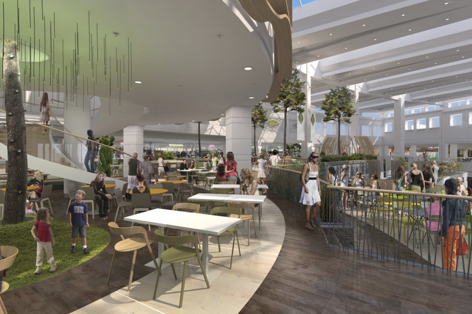 Food court w centrum handlowym Arkadia, fot. materiały inwestora Smaczny biznes, czyli oferta gastronomiczna centrów handlowych w Warszawie