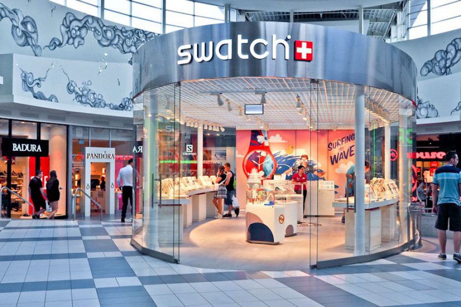 Swatch w Silesia City Center Swatch powiększa lokal w katowickiej galerii