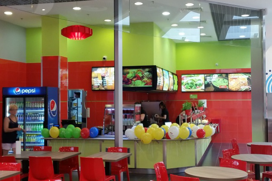 Olimp w Atrium Copernicus Atrium Copernicus z większą ofertą gastronomiczną