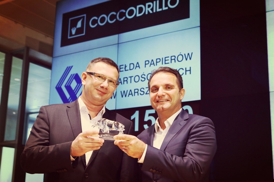 Od lewej: wiceprezes CDRL SA - Tomasz Przybyła oraz prezes - Marek Dworczak Prezes Coccodrillo: Unikamy nowych centrów handlowych