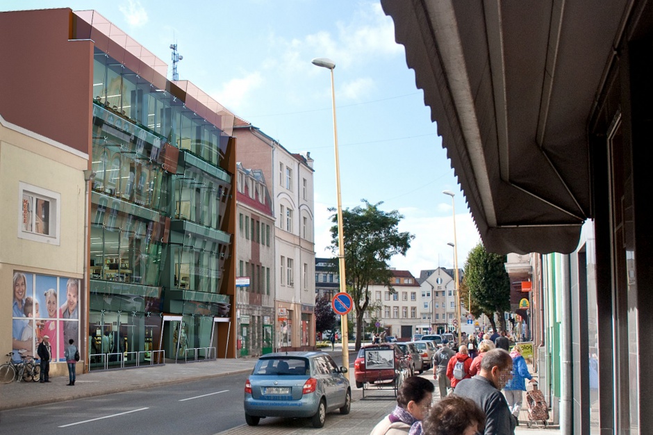 Wizualizacja inwestycji Biurowa inwestycja w Świnoujściu