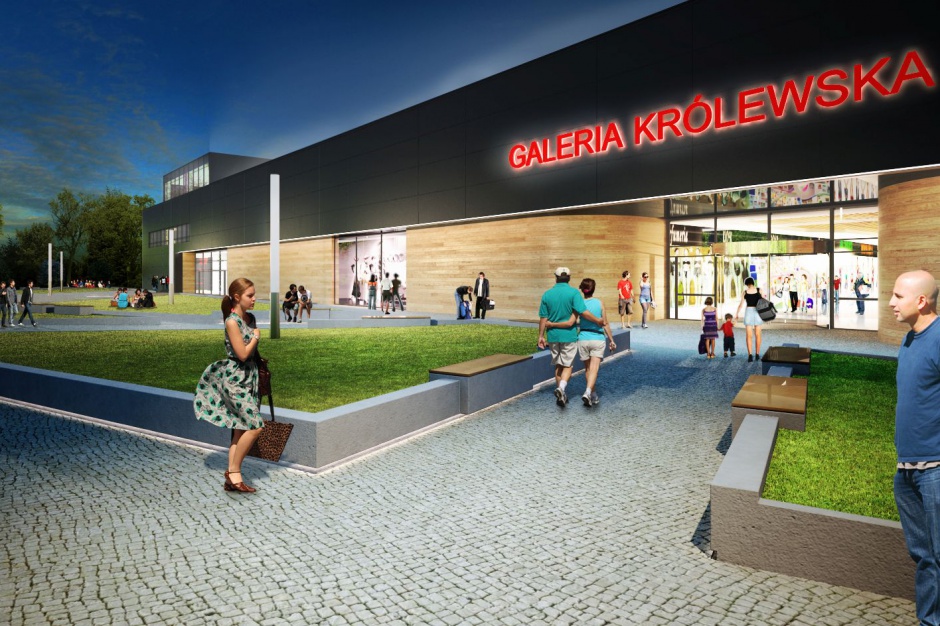 Galeria Królewska to dwukondygnacyjny wielofunkcyjny obiekt handlowo-usługowy z parkingiem na 166 miejsca na dachu budynku. Galeria Królewska z nową drogerią