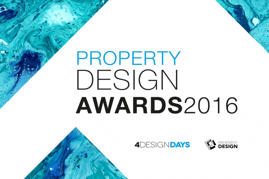 Konkurs Property Design Awards 2016 towarzyszy eventowi 4 Design Days (11-14 lutego 2016 roku, MCK w Katowicach) Zgłoś projekt do konkursu Property Design Awards 2016. Czekamy do 30 listopada!