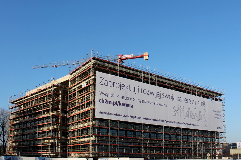 CH 2M Krakowski biurowiec wynajęty w całości przez jedną firmę