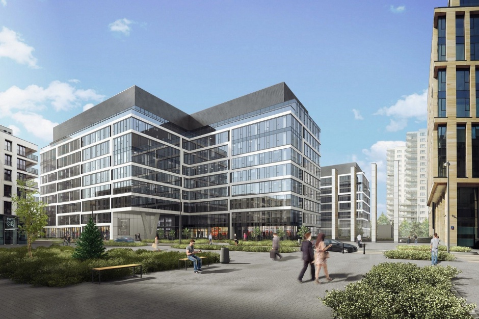 Gdański Business Center Trzeci budynek kompleksu Gdański Business Center już otwarty