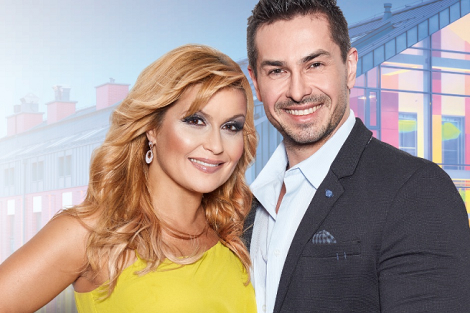 Katarzyna Skrzynecka i Marcin Łopucki fot. Słoneczny Zdrój Medical SPA & Wellness Gwiazdy promują słoneczny hotel