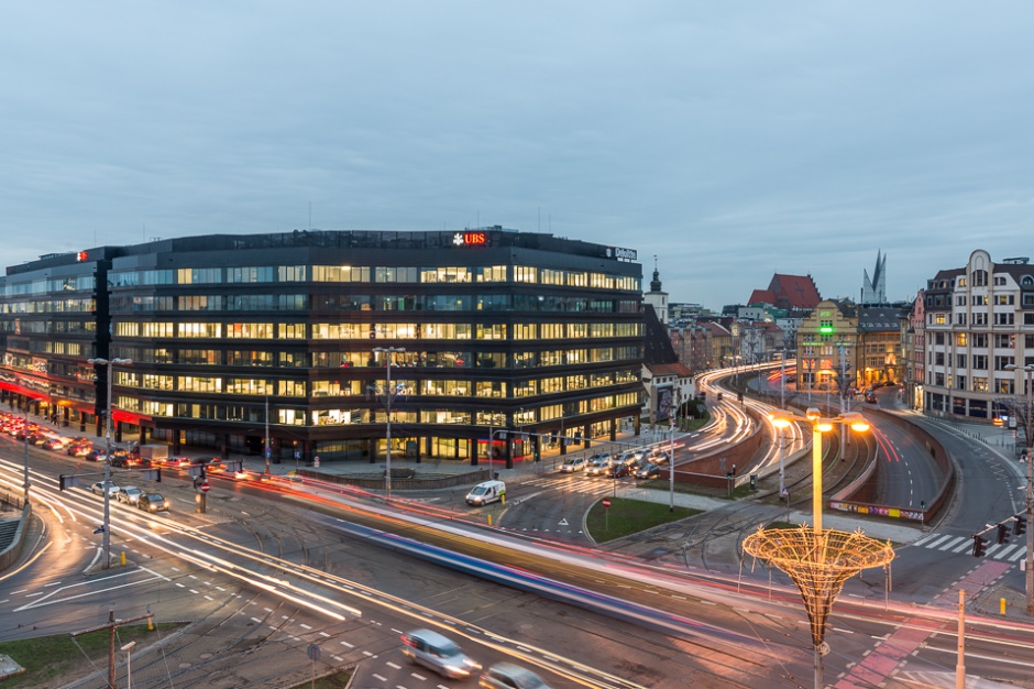 Kompleks biurowy Dominikański we Wrocławiu, mat. prasowe Największy wrocławski kompleks biurowy Skanska już otwarty