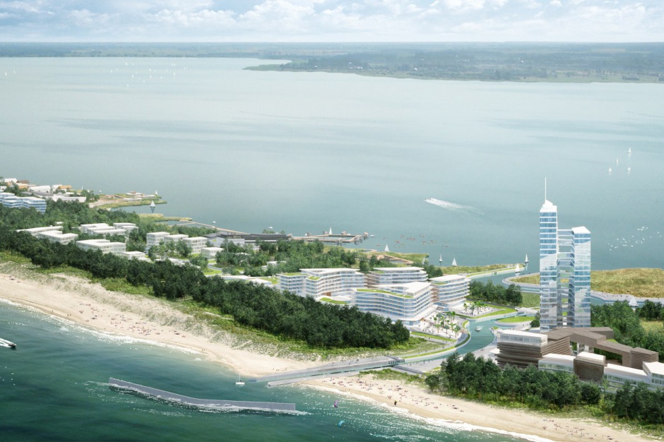 Dune City, mat. prasowe Dune City będzie pełne hoteli. W inwestycji pomoże doradca