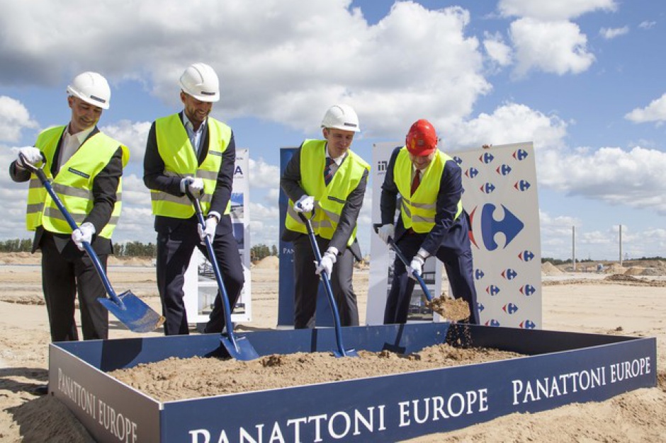 fot. Panattoni Carrefour wystartował z nowym projektem. Panattoni na placu budowy