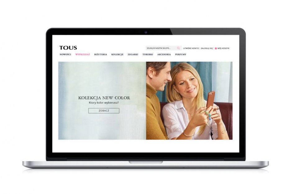 Tous, mat. prasowe Hiszpański producent biżuterii wzmacnia sprzedaż online w Polsce