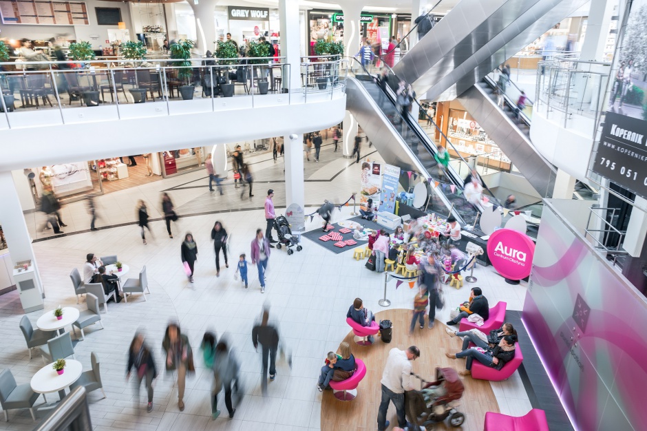 Aura Centrum, Olsztyn Dwa debiuty w olsztyńskim centrum