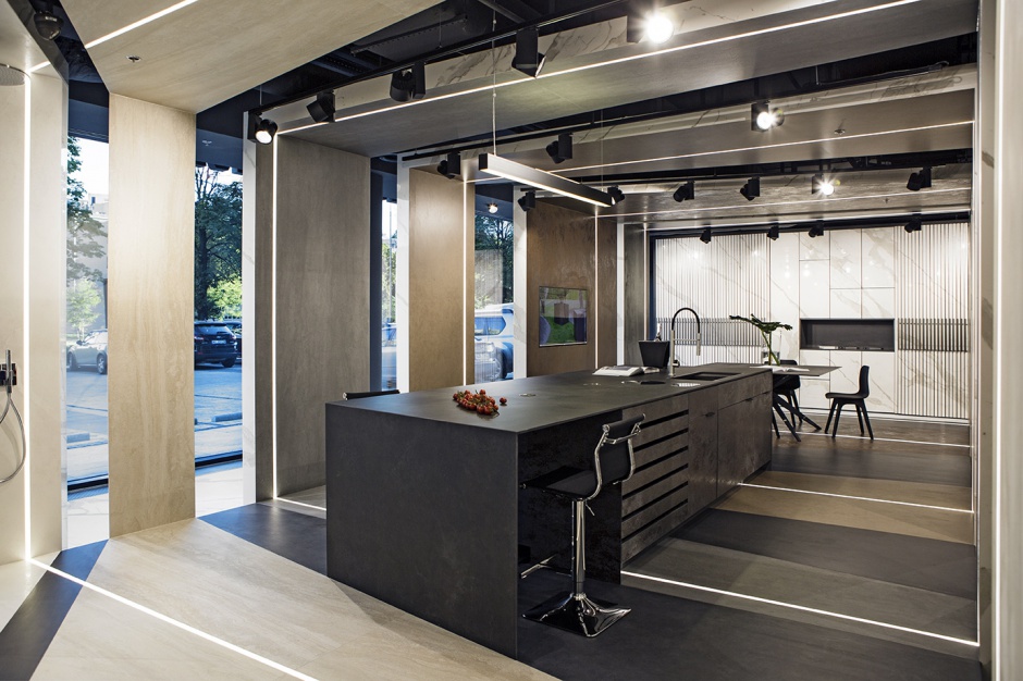 fot. Laminam Showroom w biurowcu? Czemu nie!