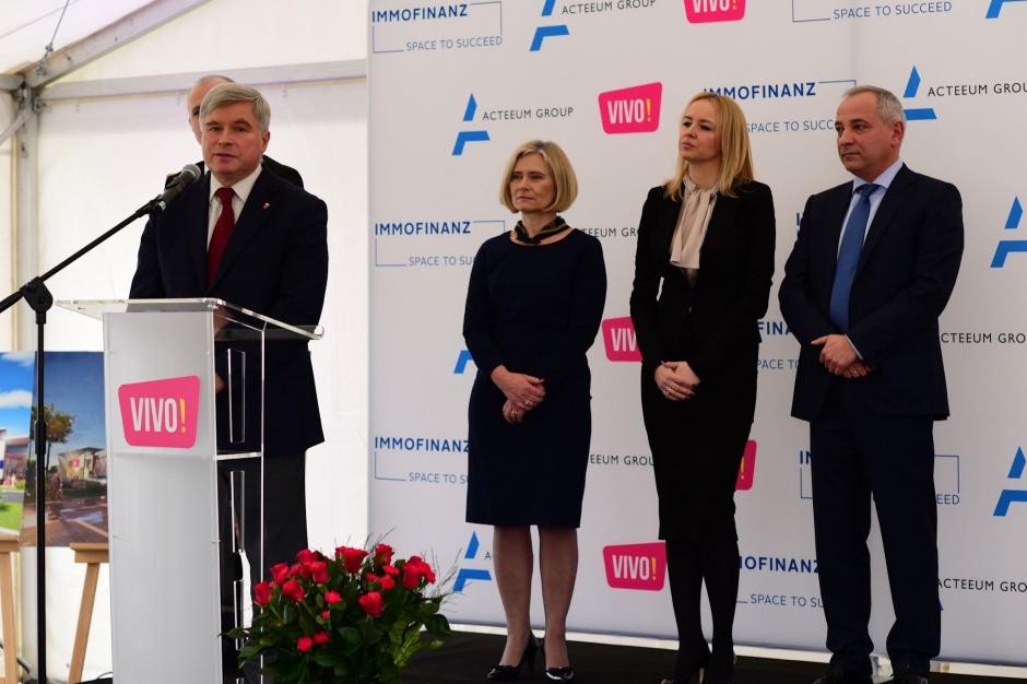 fot. Vivo Budowa galerii wchodzi w nowy etap
