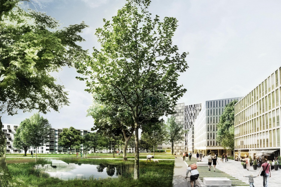 Wolne Tory. Wizualizacje Mycielski Architecture & Urbanism Wolne Tory - jak uwolnić potencjał przyszłej dzielnicy?