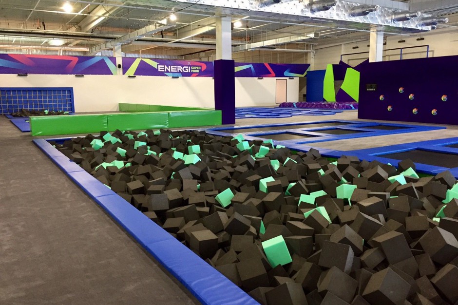 Energi Super Park Trampolinowy debiut w poznańskiej galerii handlowej