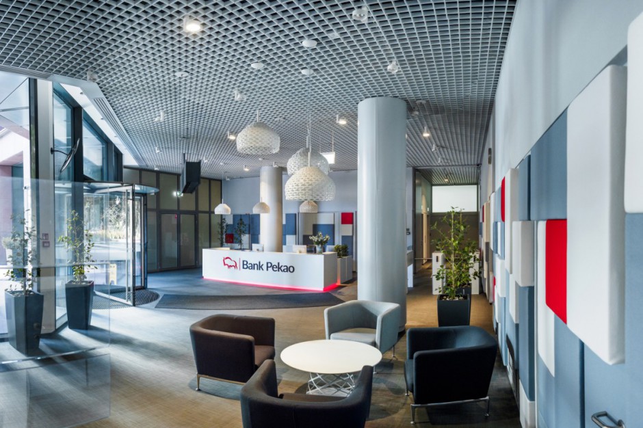 Bank Pekao SA Jak przywrócić blask wnętrzom? Oto odpowiedź Tétris