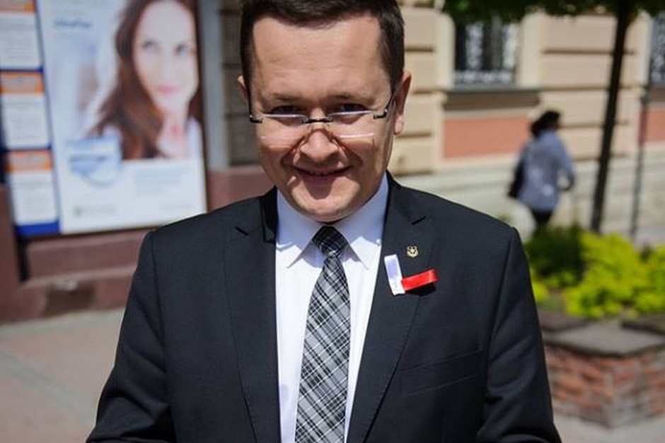 Piotr Augustyński, zastępca prezydenta Tarnowa. Fot. Facebook Tarnowski portfel gruntów pęka w szwach
