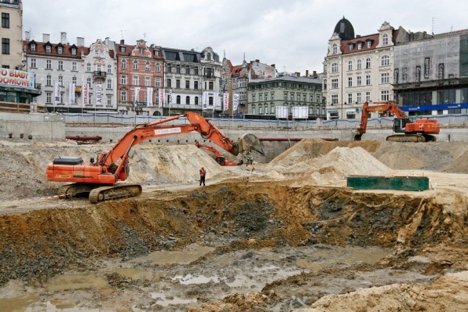 Byliśmy na budowie Zintegrowanego Centrum Komunikacyjnego w Katowicach - zobacz zdjęcia