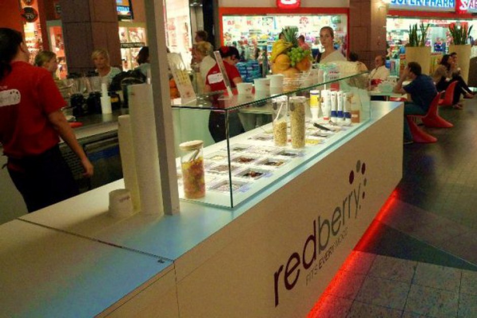 RedBerry chce wejść do galerii handlowych w dziesięciu dużych miastach Polski