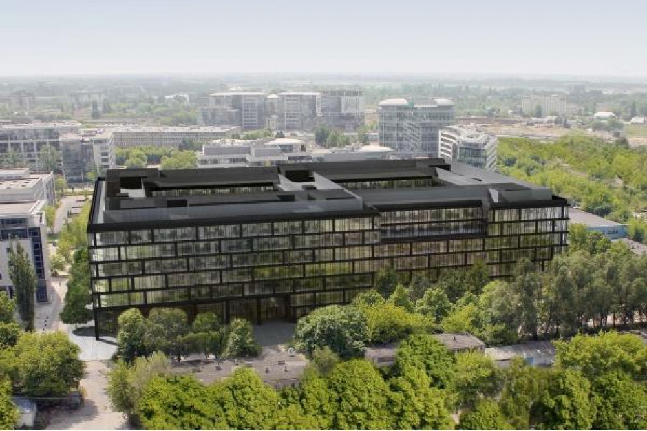 Konstruktorska Business Center już z wiechą