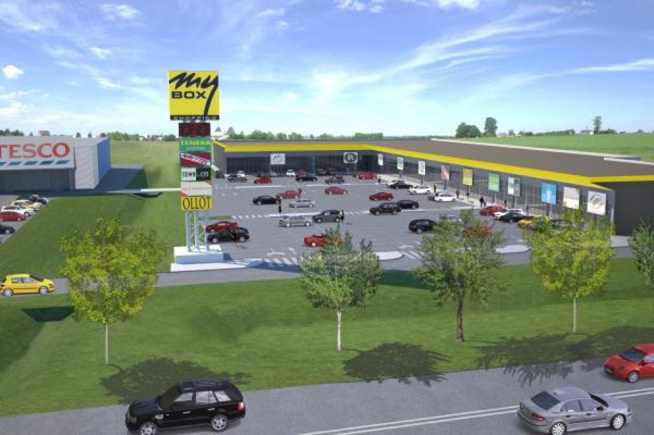 Retail Park „My Box Malbork" z pozwoleniem na budowę