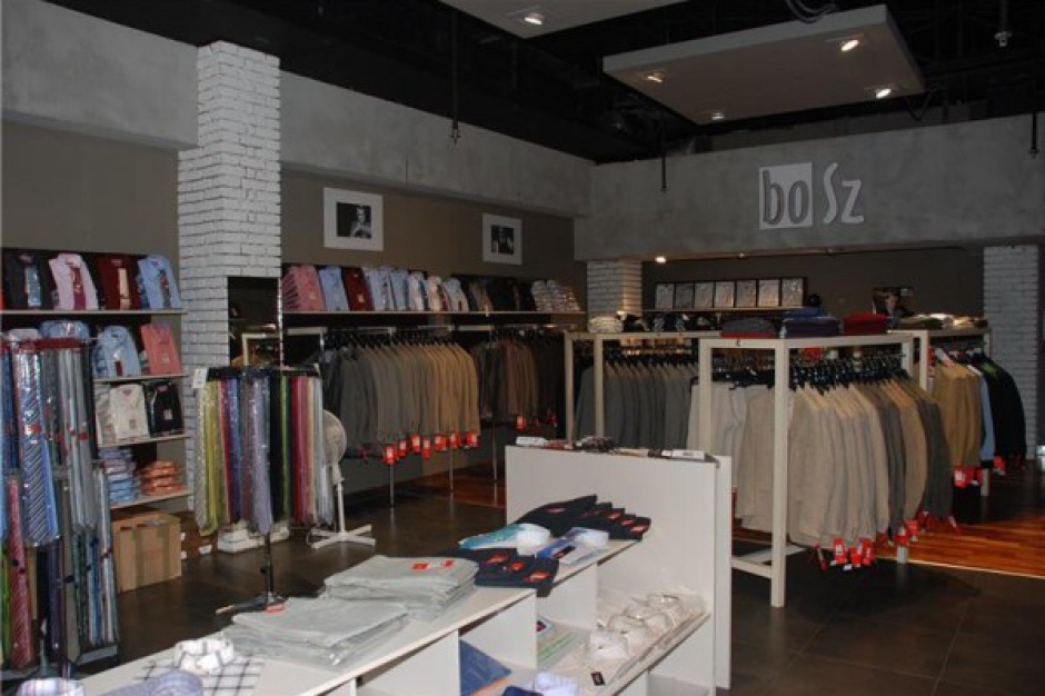 Salon mody męskiej Bosz otwiera się w Galerii Wisła