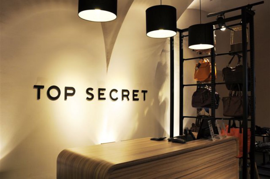 Fot. mat. pras. Top Secret wszedł do Parku Handlowego Łomża