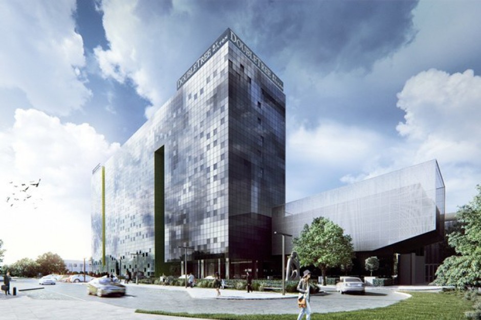 Double Tree by Hilton w Łodzi Łódzki Double Tree by Hilton będzie mieć sąsiada. Właściciele TOYA myślą o budowie kolejnego hotelu