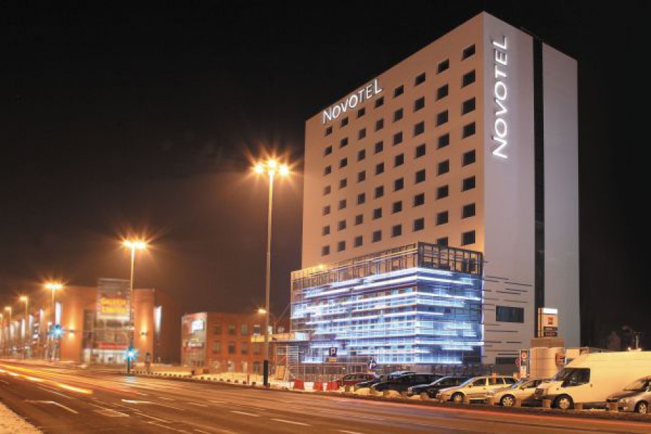 Ostatnie prace przy hotelu Novotel Łódź - zobacz aktualne wizualizacje