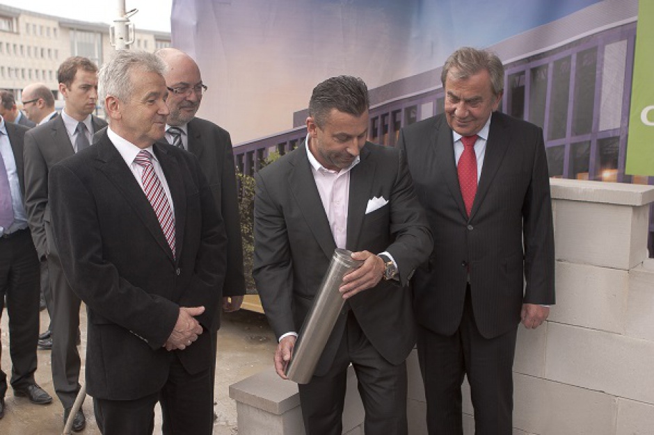 Zobacz zdjęcia z wmurowania aktu erekcyjnego pod Garden Plaza