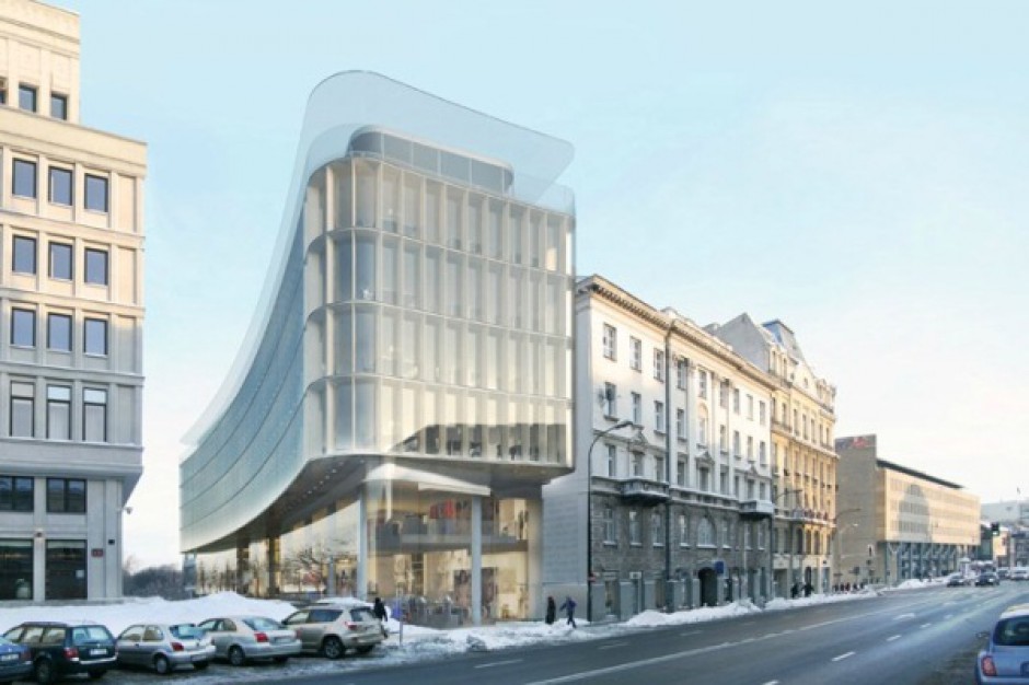 Symboliczny początek budowy nowego biurowca w centrum stolicy