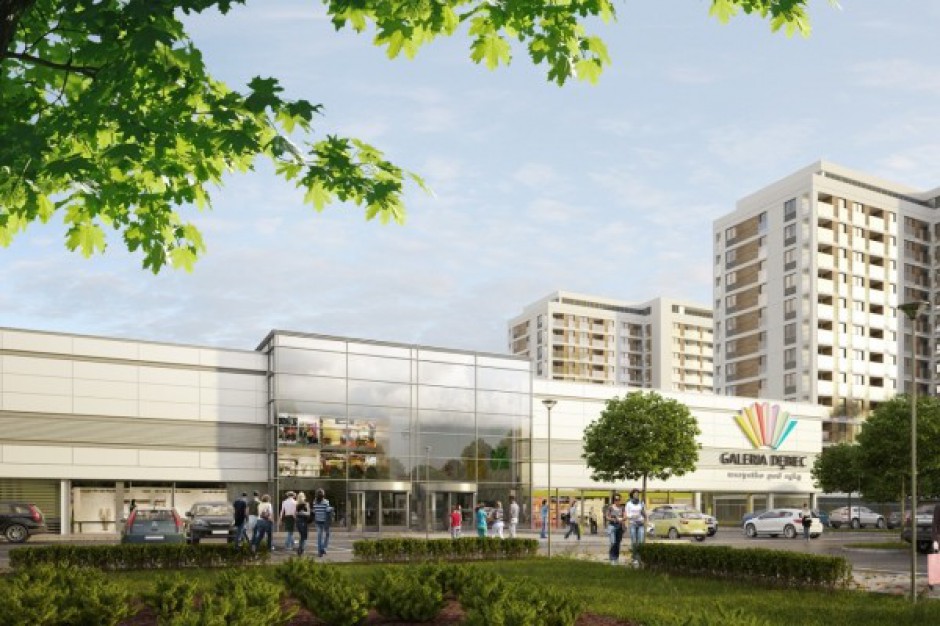 Budowa Galerii Dębiec nabiera tempa