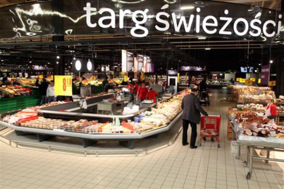 Sklep Carrefour Carrefour ze wzrostami