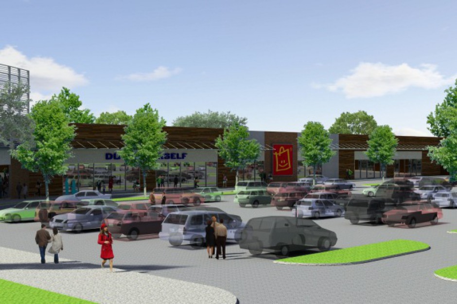 Park Handlowy Franowo na ukończeniu - zdjęcia