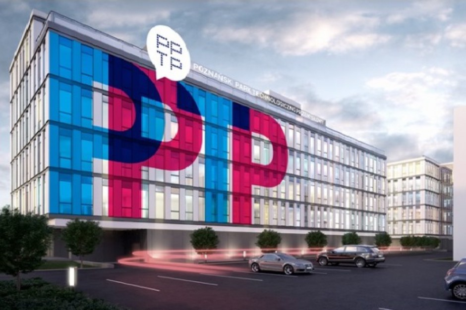 Rośnie nowy biurowiec w Poznańskim Parku Technologiczno-Przemysłowym
