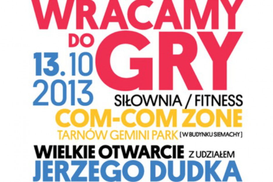 Legenda polskiej piłki nożnej otworzy centrum sportowe w Gemini Park Tarnów