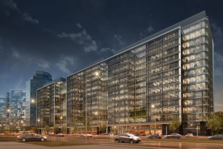 Eurocentrum Office Complex świętuje półmetek budowy
