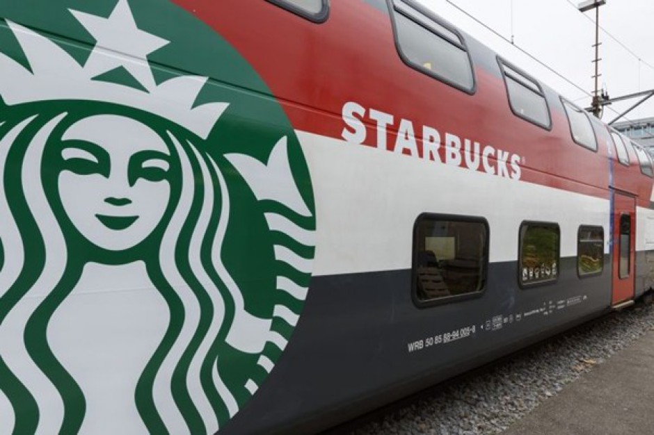 Starbucks będzie sprzedawał swoją kawę w pociągach