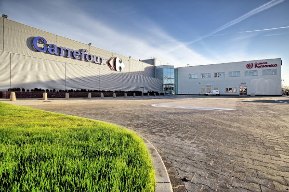 Galeria Pomorska z nowym parkingiem i wejściem